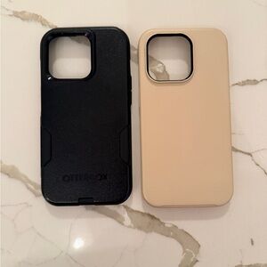OtterBox Dual-Tone Black and Tan Phone Cases